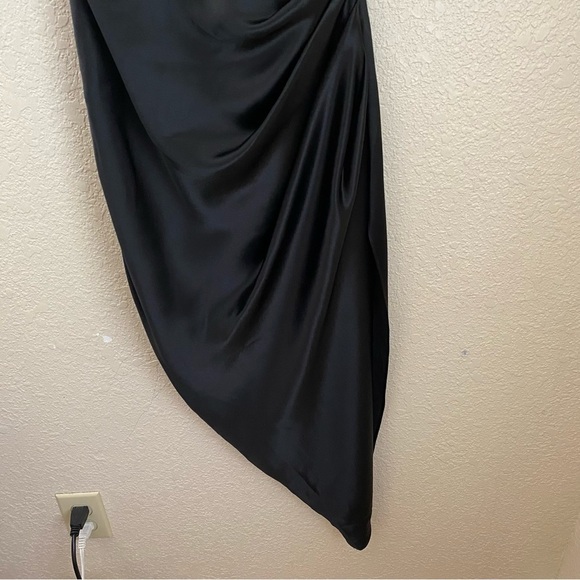 House of CB Reva Black Satin Balcony Corset Dress size XS NWOT - Picture 11 of 16